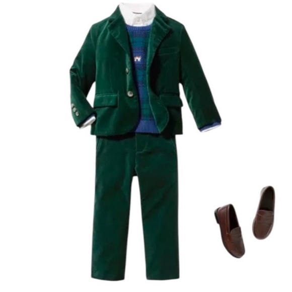 Janie and Jack Other - Janie and Jack Velvet Suit